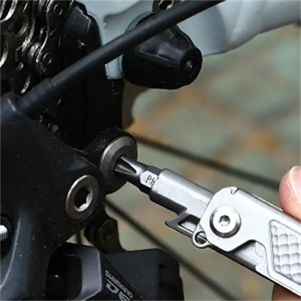 11-in-1 Mini Multi-Tool | Folding Knife, Scissors & Screwdrivers