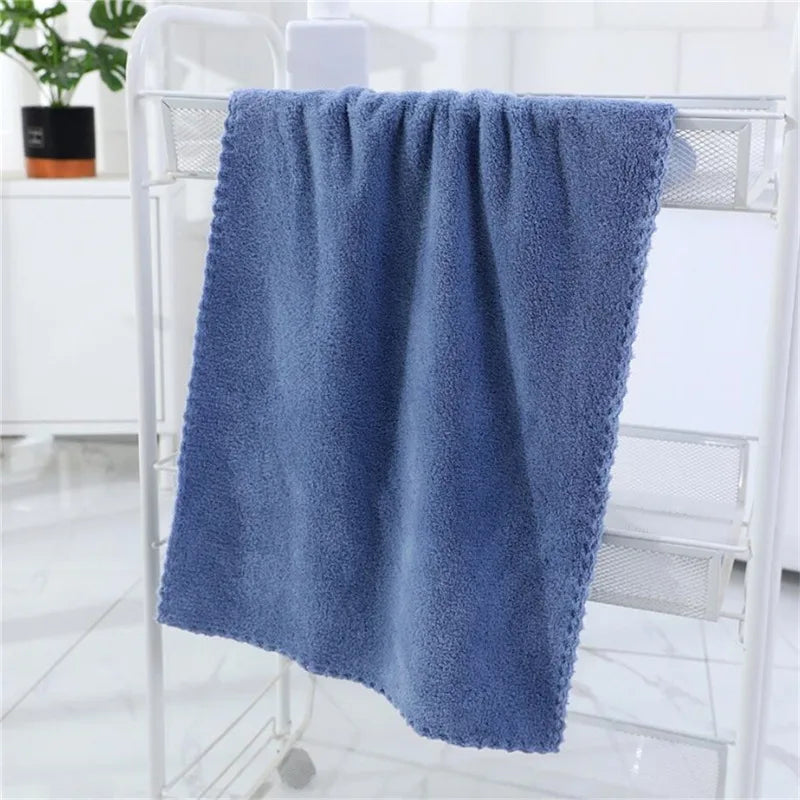QuickDry Microfiber Hand Towel — 12 × 24 in