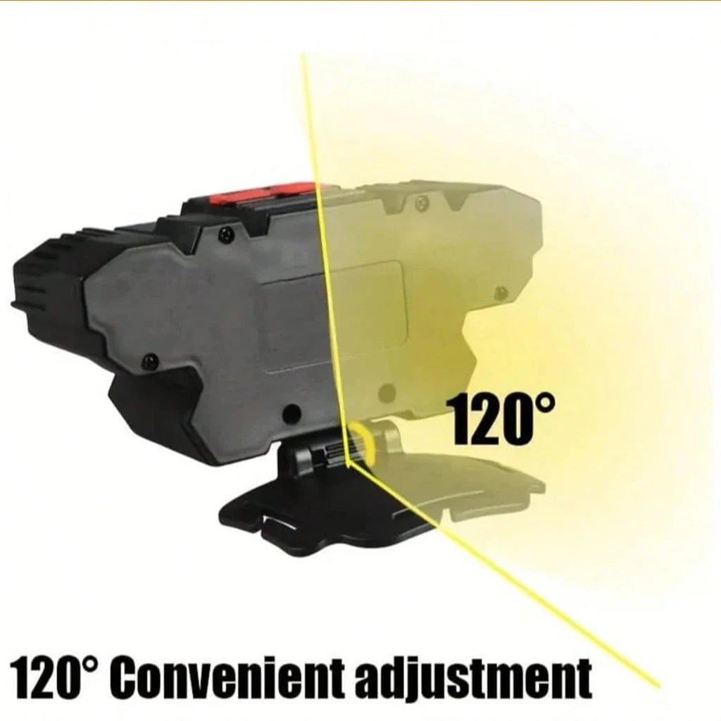 ClarionBeam Rechargeable LED Headlamp — 6 LEDs, 3 Brightness Modes