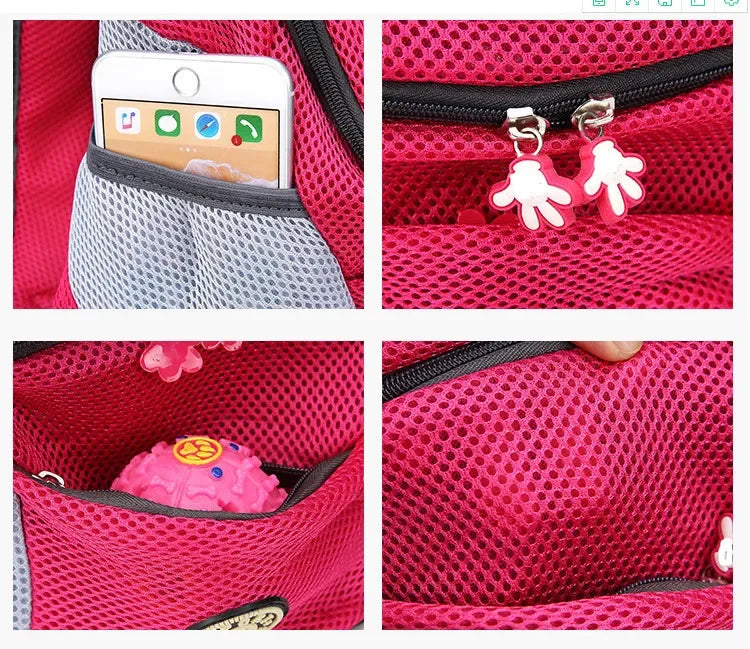 TrailPup Pet Carrier Backpack | Front Pack for Small Dogs & Cats, Reflective Strips