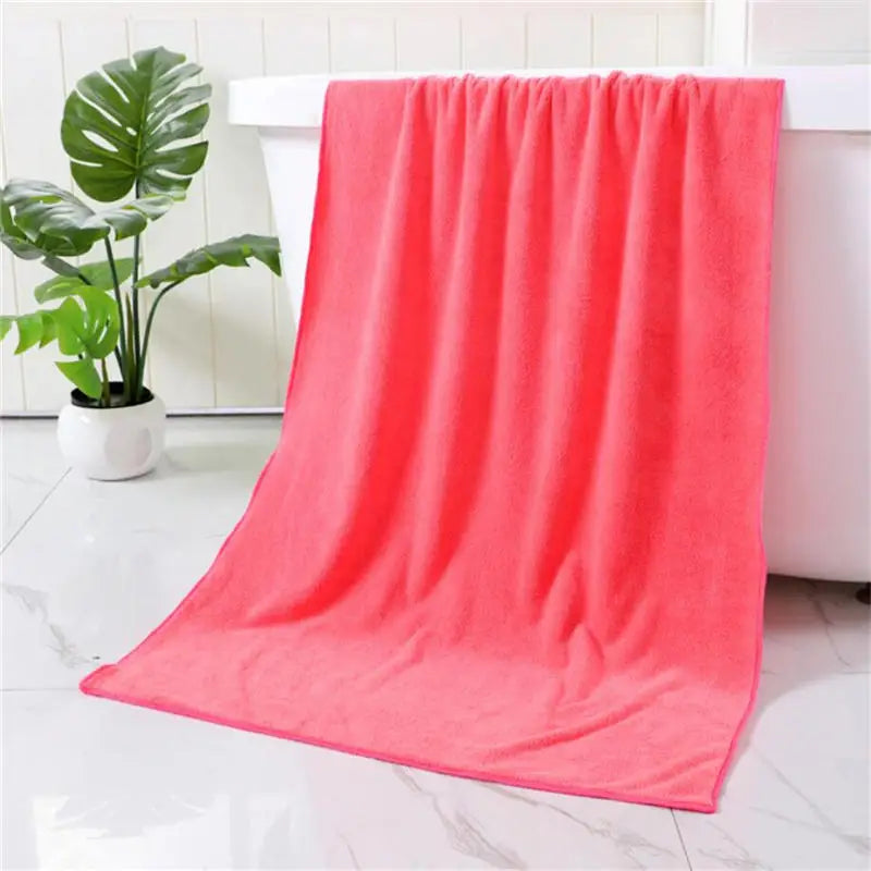QuickDry Microfiber Hand Towel — 12 × 24 in