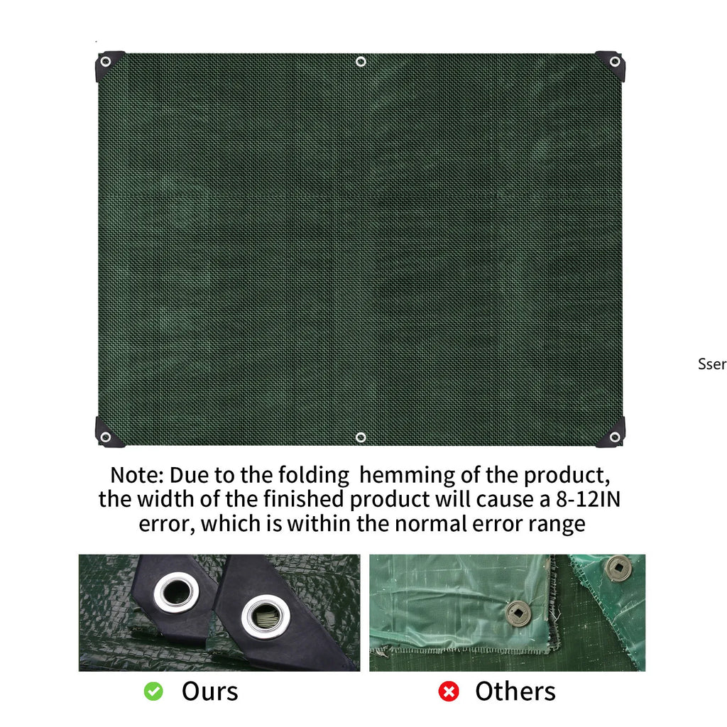 StormProof Heavy-Duty Waterproof Camping Tarp