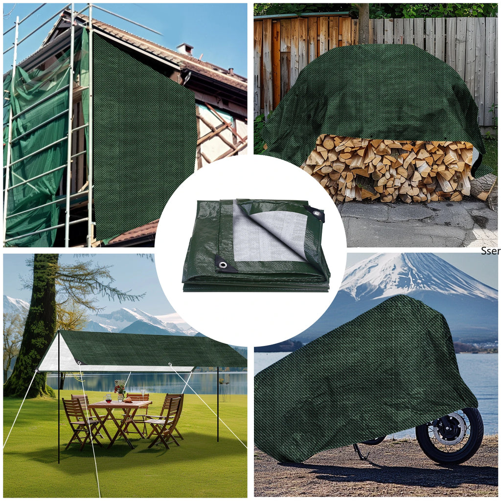 StormProof Heavy-Duty Waterproof Camping Tarp