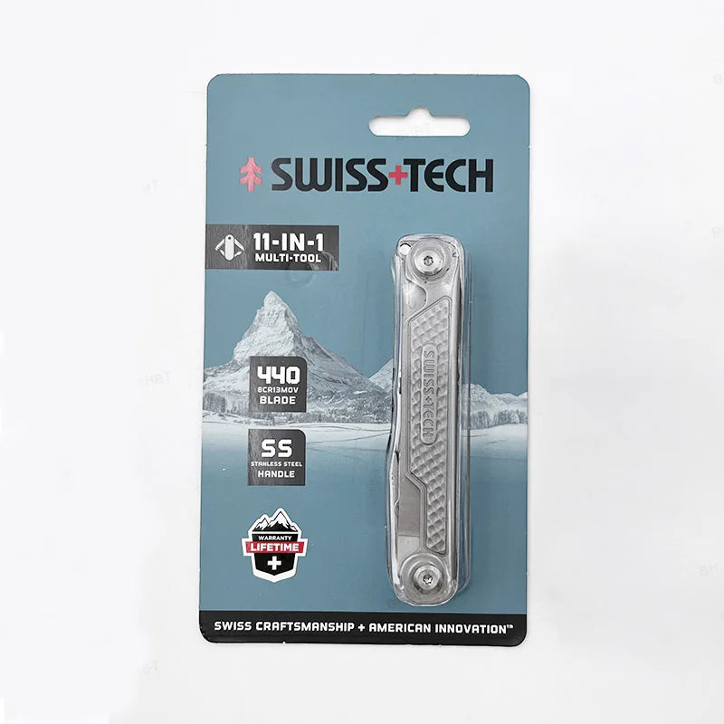 11-in-1 Mini Multi-Tool | Folding Knife, Scissors & Screwdrivers