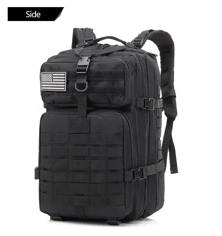 OutRange 45L Tactical Backpack - MOLLE, Water-Resistant, Laptop Sleeve