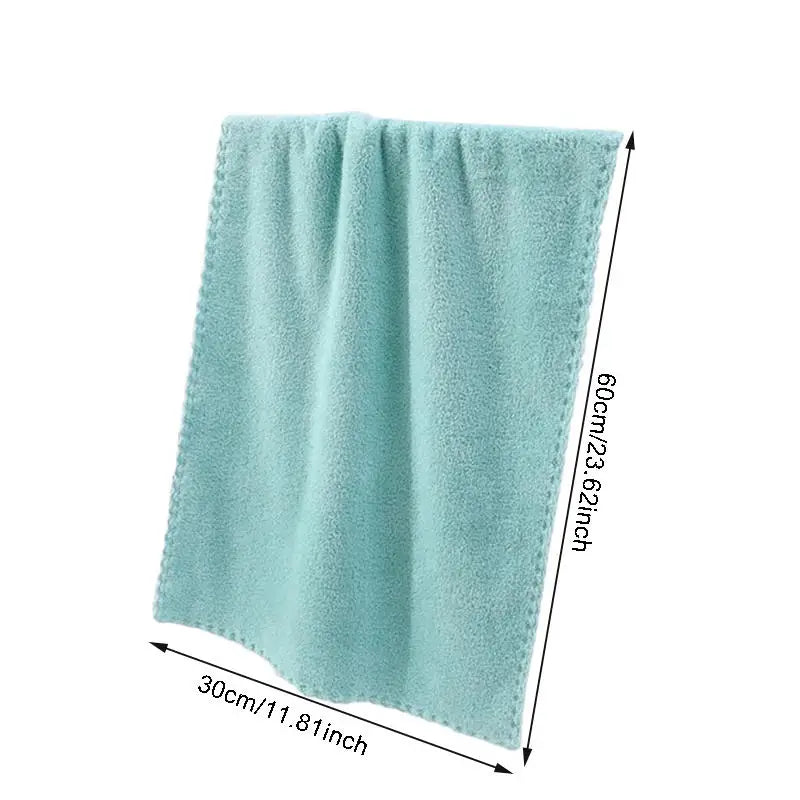 QuickDry Microfiber Hand Towel — 12 × 24 in