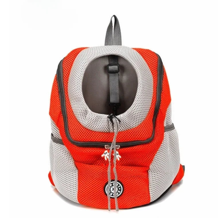 TrailPup Pet Carrier Backpack | Front Pack for Small Dogs & Cats, Reflective Strips