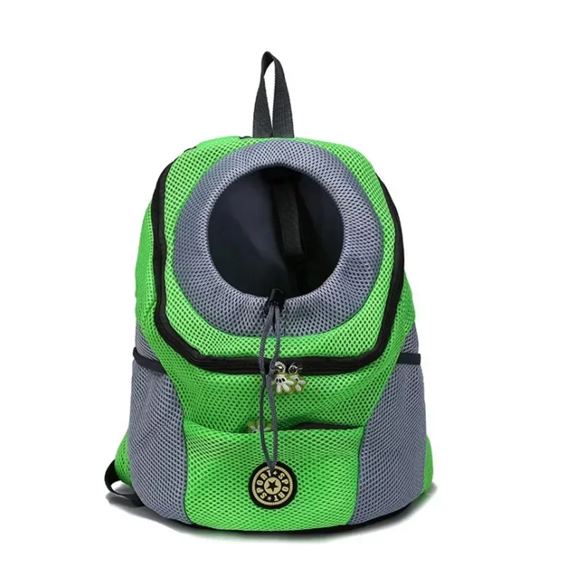 TrailPup Pet Carrier Backpack | Front Pack for Small Dogs & Cats, Reflective Strips