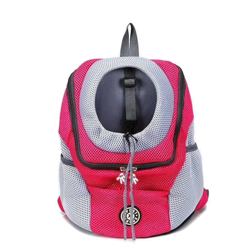 TrailPup Pet Carrier Backpack | Front Pack for Small Dogs & Cats, Reflective Strips
