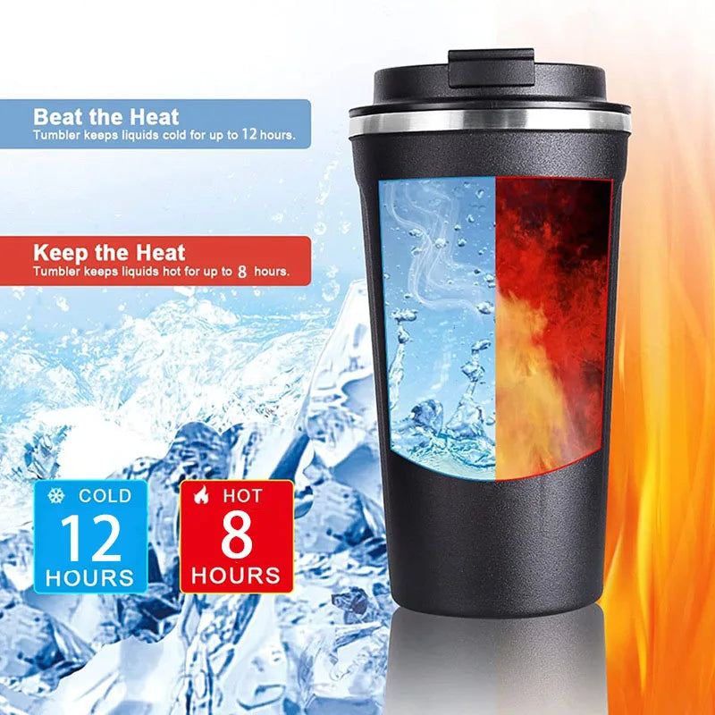 ThermoVault Insulated Camp Mug with Lid