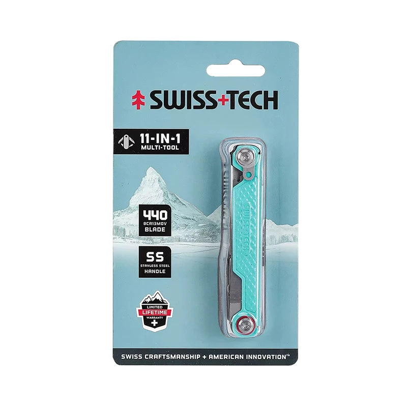 11-in-1 Mini Multi-Tool | Folding Knife, Scissors & Screwdrivers