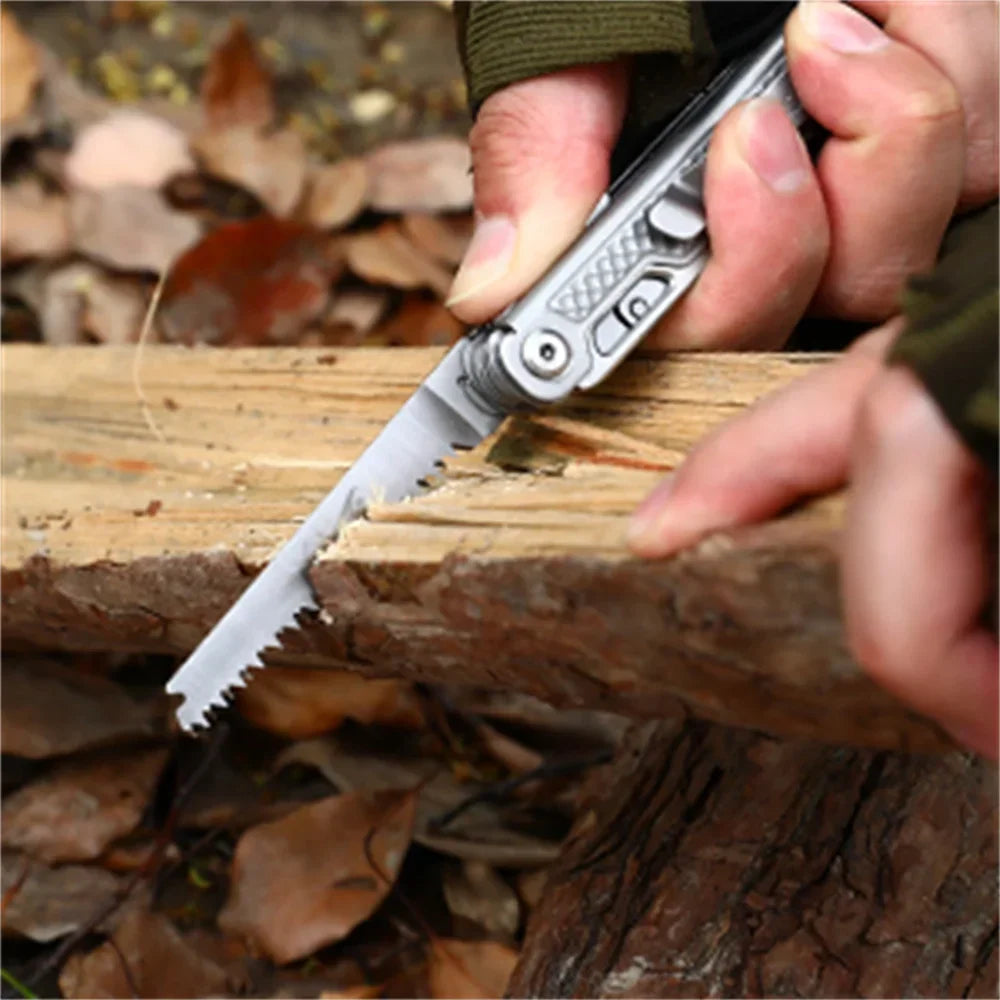 11-in-1 Mini Multi-Tool | Folding Knife, Scissors & Screwdrivers
