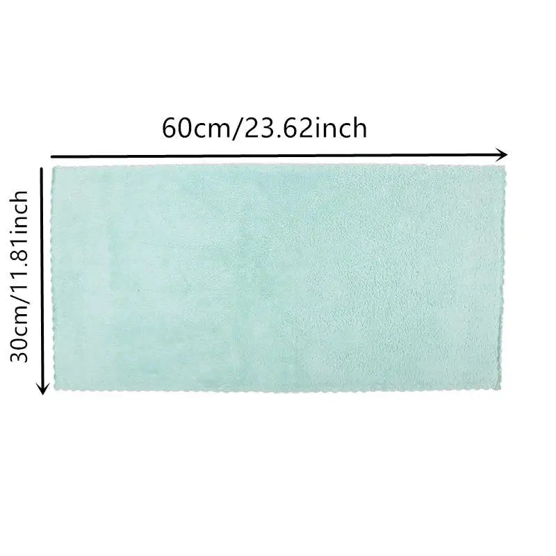 QuickDry Microfiber Hand Towel — 12 × 24 in