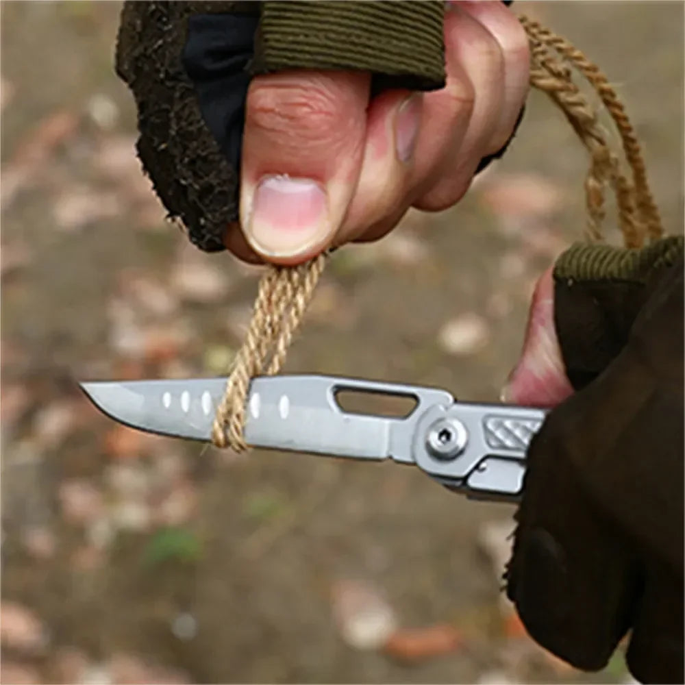 11-in-1 Mini Multi-Tool | Folding Knife, Scissors & Screwdrivers