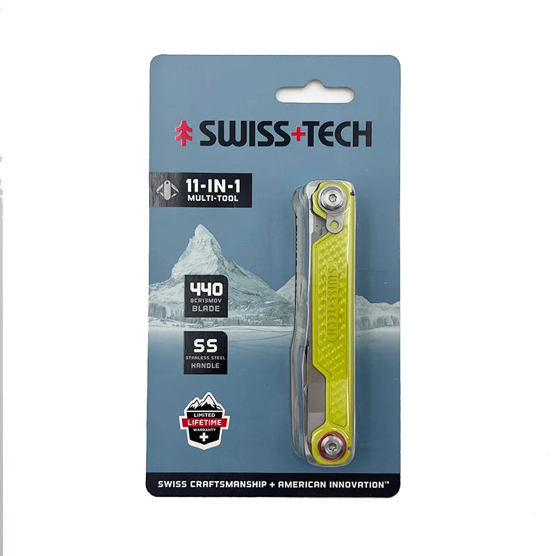 11-in-1 Mini Multi-Tool | Folding Knife, Scissors & Screwdrivers