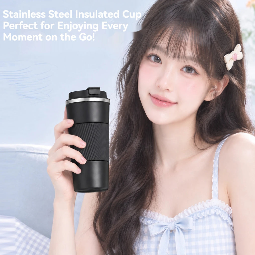ThermoVault Insulated Camp Mug with Lid