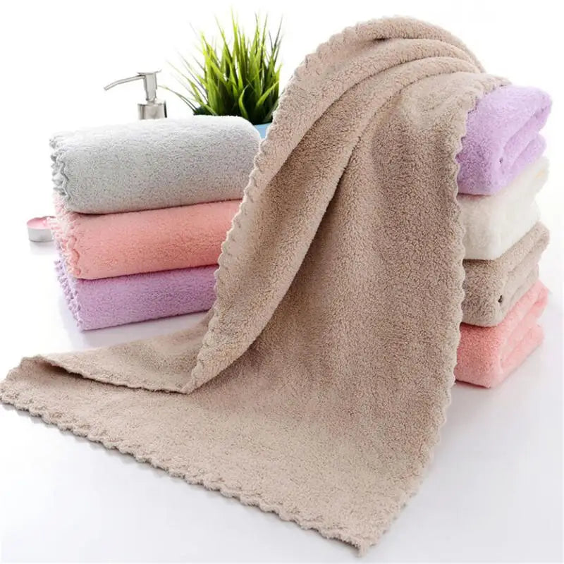 QuickDry Microfiber Hand Towel — 12 × 24 in