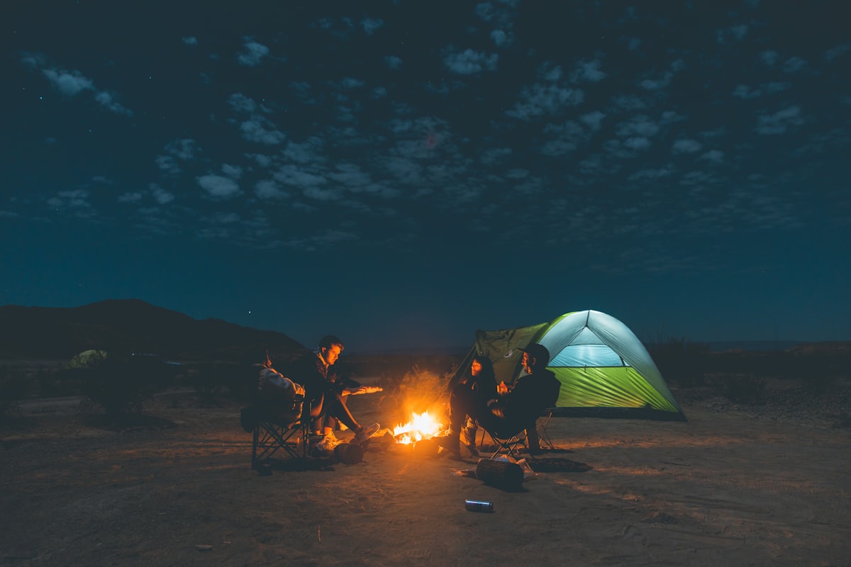 The most underrated purchase in camping is a chair with a back
